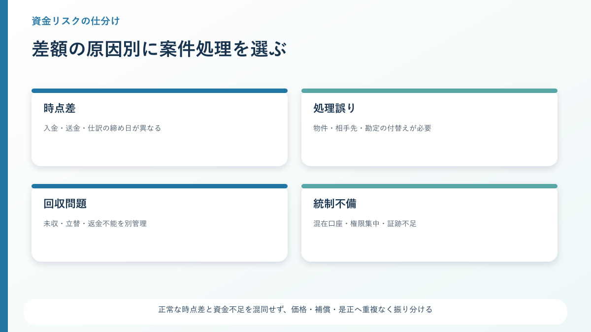 管理会社買収の基準日精算とDay1オーナー送金リハーサル