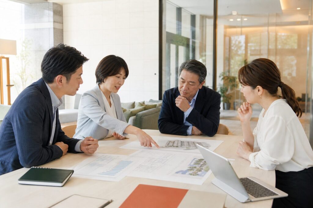 マンション管理会社 M&A事例を象徴する匿名の日本人担当者による修繕計画会議