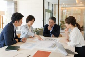 マンション管理会社 M&A事例を象徴する匿名の日本人担当者による修繕計画会議