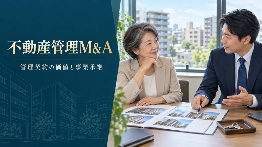 不動産管理M&Aと管理契約の価値・事業承継を解説する売却オーナー向けガイド